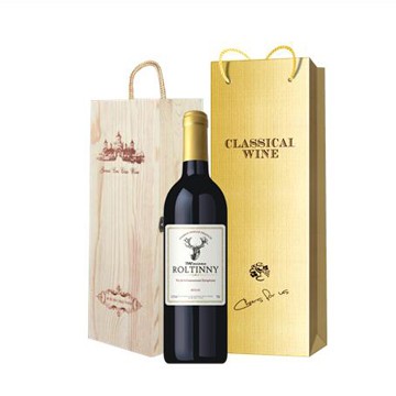 法国进口洛天尼·红葡萄酒礼盒