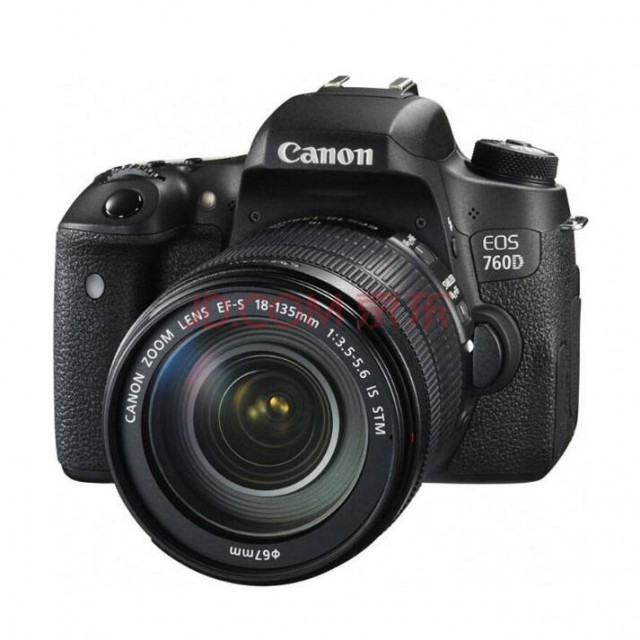 佳能（Canon）EOS 760D单反套机（EF-S 18-135mm f/3.5-5.6 IS STM镜头） 